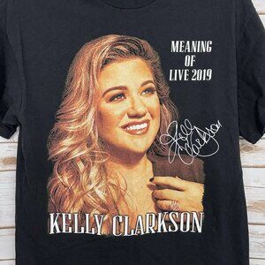 Kelly Clarkson Tour Meaning Of Live 2019 Black Shirt